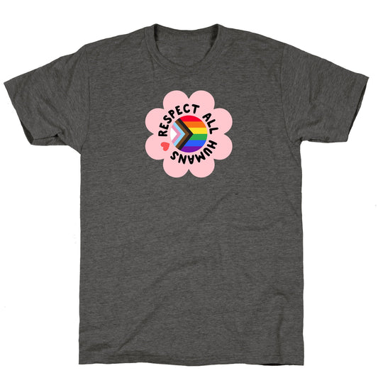 Respect All Humans Unisex Triblend Tee