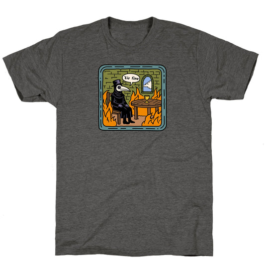 Tis Fine Unisex Triblend Tee