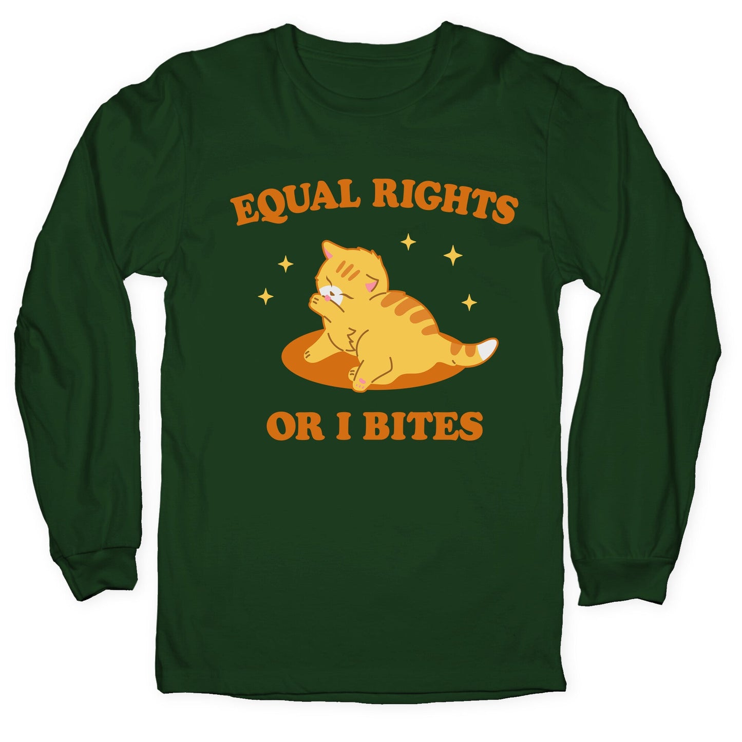 Equal Rights or I Bites Longsleeve Tee