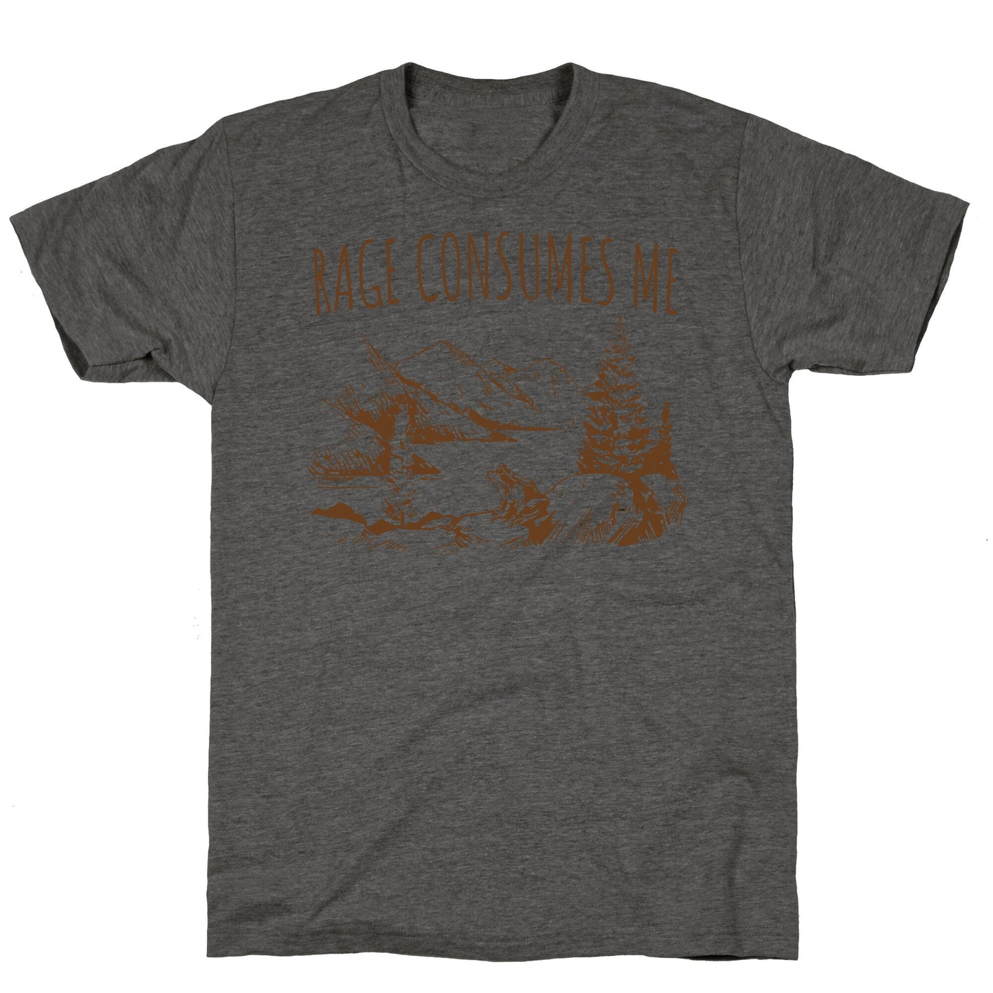 Rage Consumes Me Unisex Triblend Tee