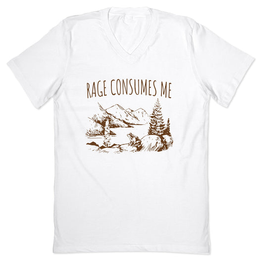 Rage Consumes Me V-Neck