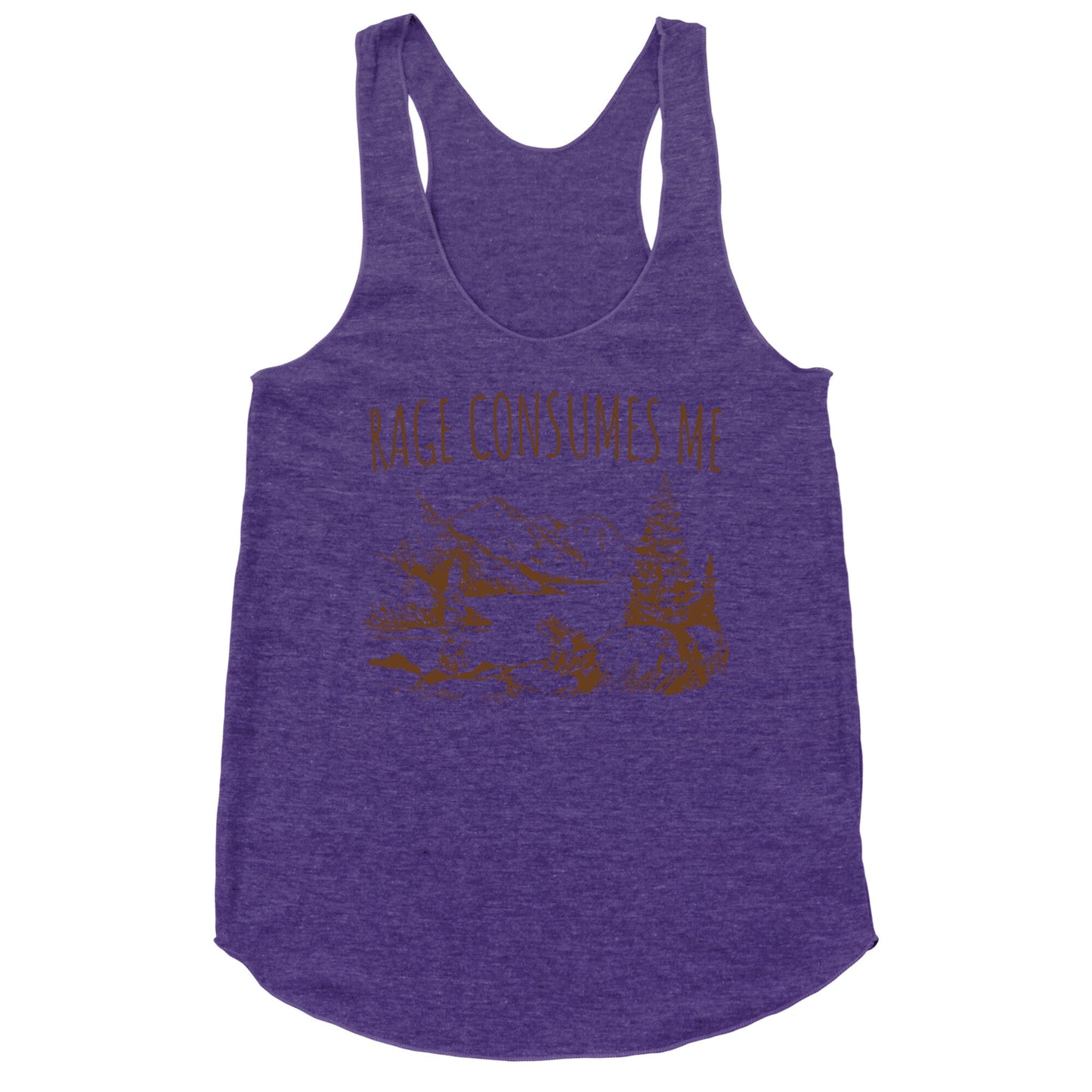 Rage Consumes Me Racerback Tank