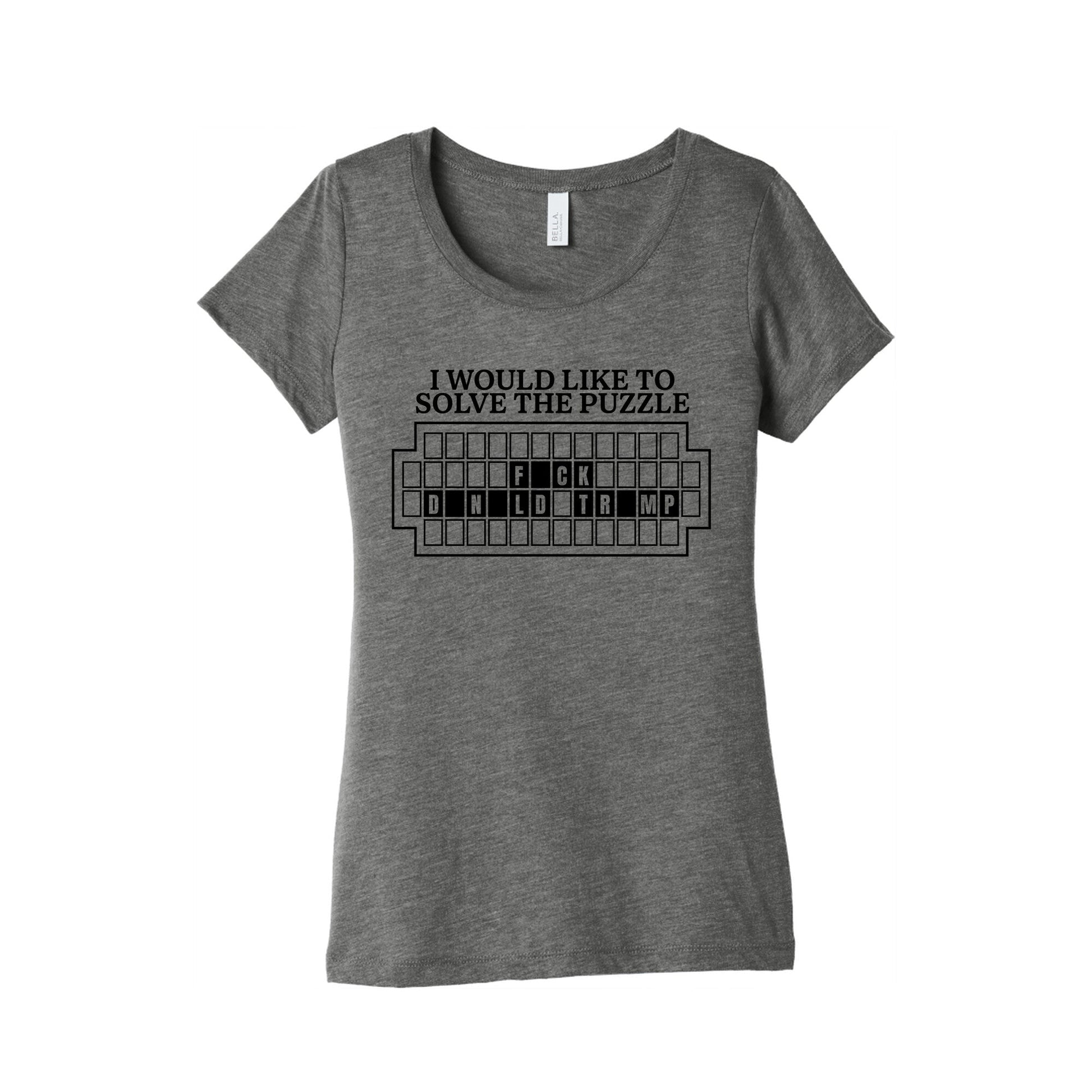 Wheel Of Fortune Womens Triblend Tee
