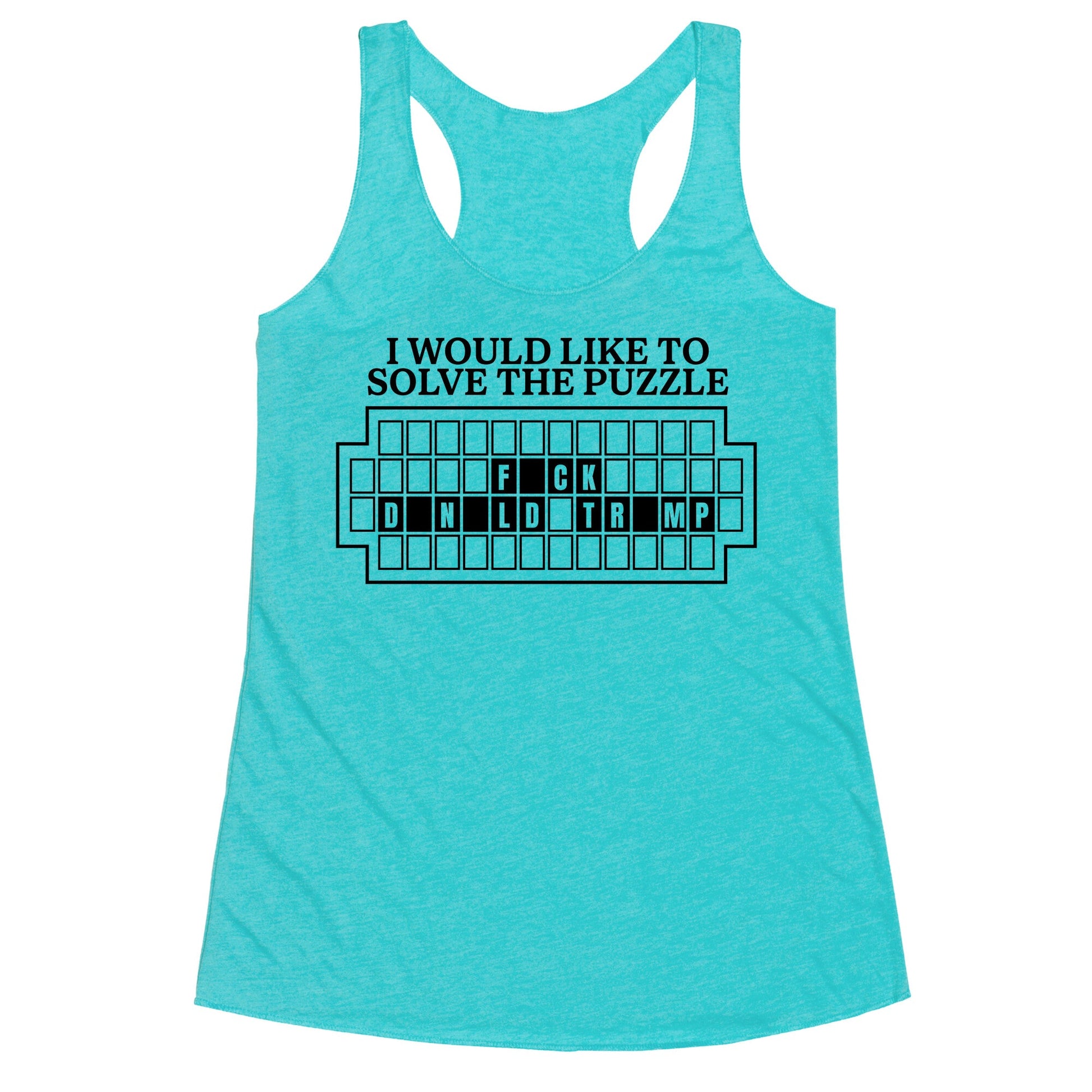 Wheel Of Fortune Racerback Tank