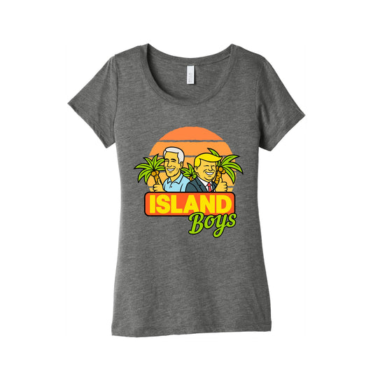 Island Boys Womens Triblend Tee