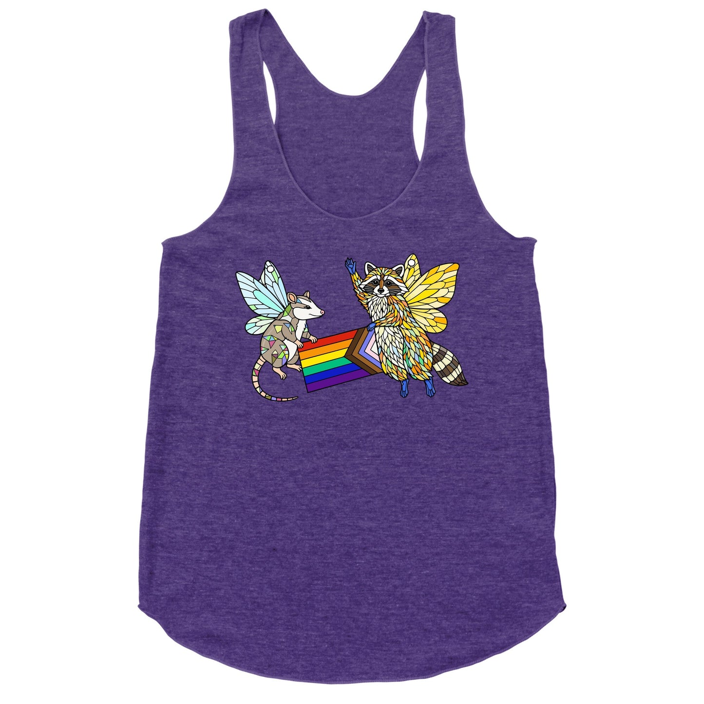 LGBTQ Fairies Racerback Tank