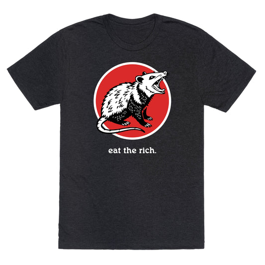 Eat The Rich Unisex Triblend Tee