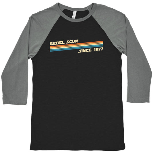 Rebel Scum Baseball Tee