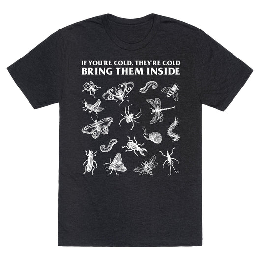 Bring Them Bugs Inside Unisex Triblend Tee