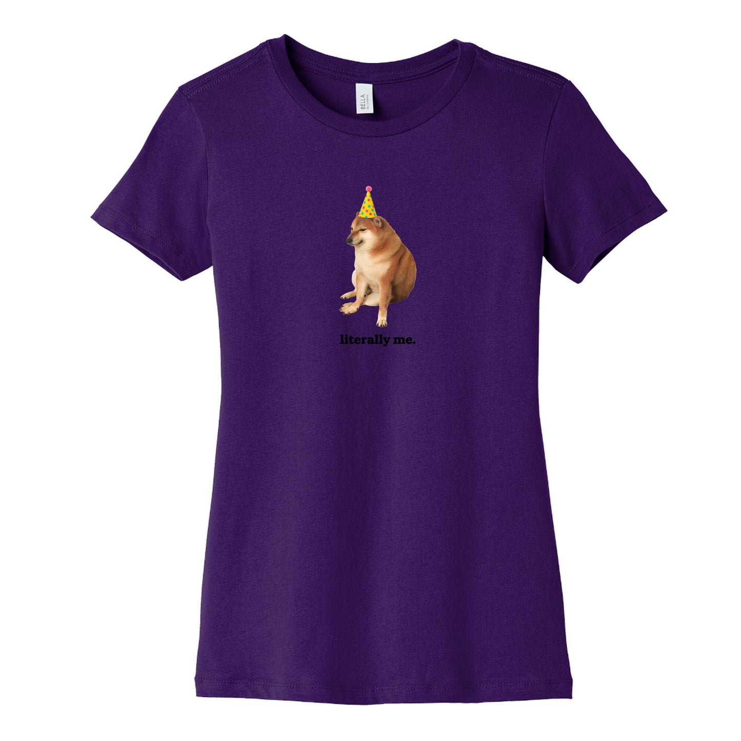 Literally Me Womens Cotton Tee