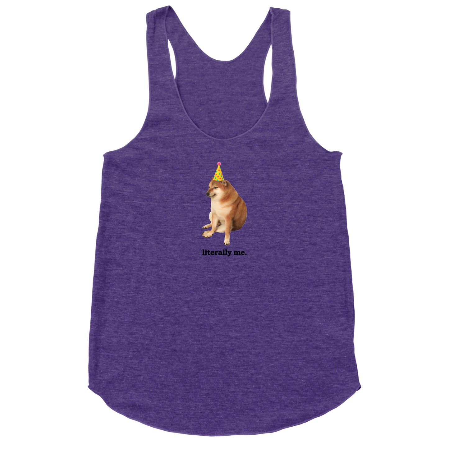 Literally Me Racerback Tank