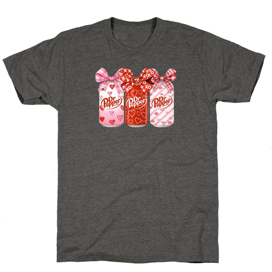 Dr. Pepper Valentine Unisex Triblend Tee