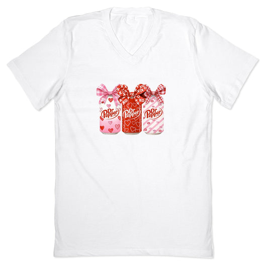 Dr. Pepper Valentine V-Neck