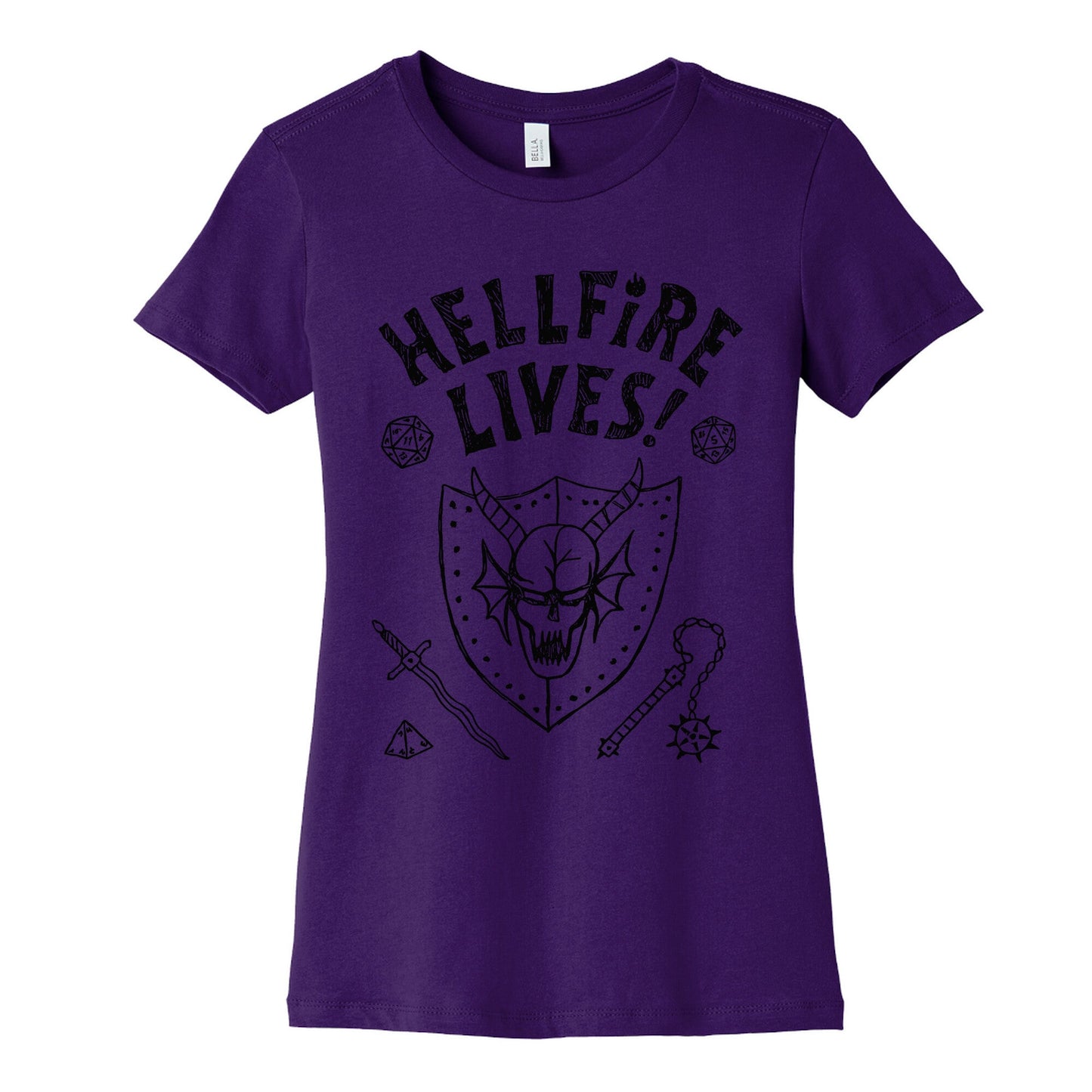 Hellfire Lives! Womens Cotton Tee