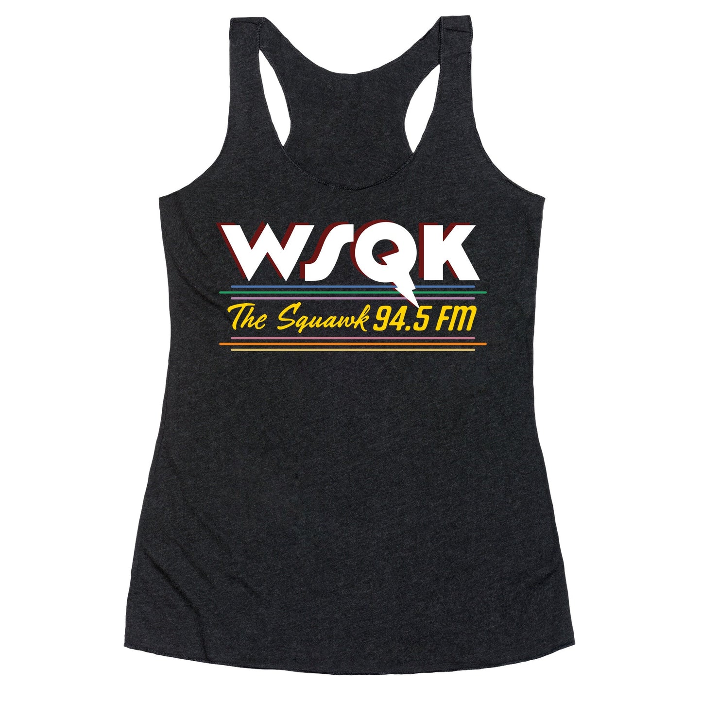WSQK The Squawk Racerback Tank