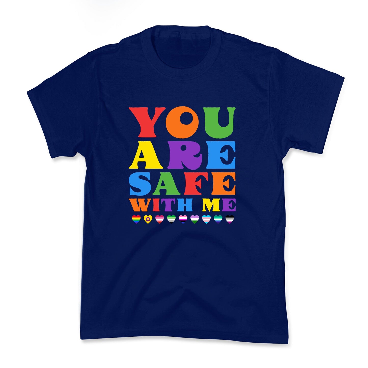 You Are Safe With Me Kids Tee