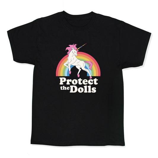 Protect The Dolls Unicorn Kids Tee
