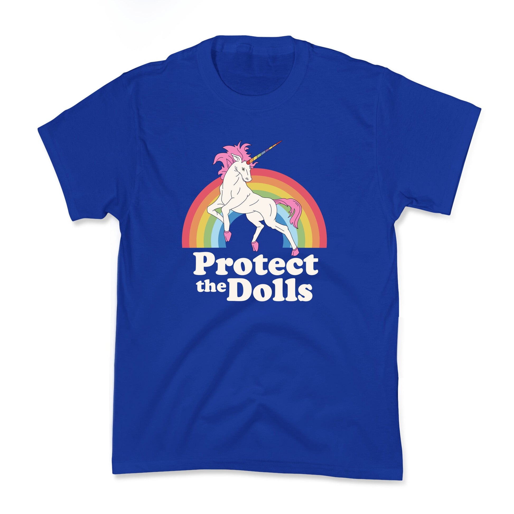 Protect The Dolls Unicorn Kids Tee