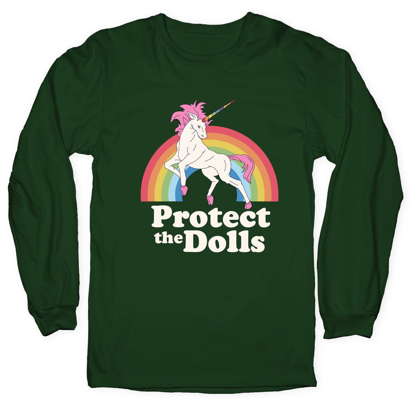 Protect The Dolls Unicorn Longsleeve Tee