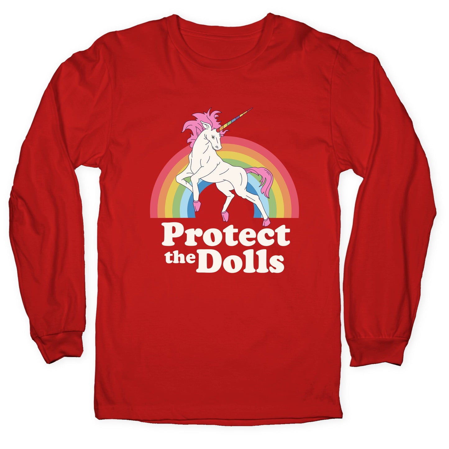 Protect The Dolls Unicorn Longsleeve Tee