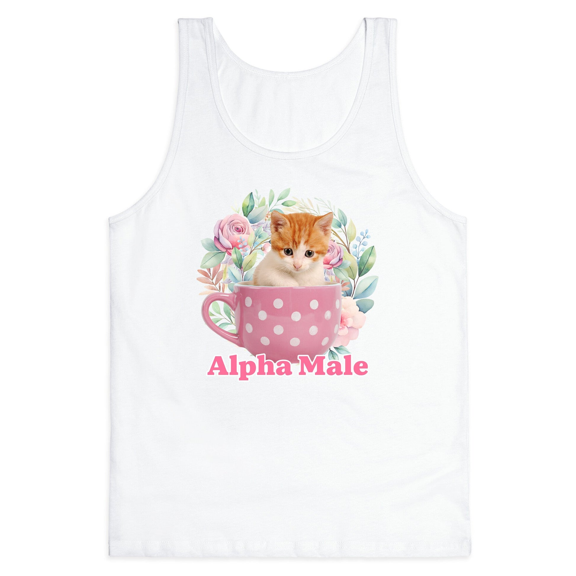 Alpha Male Kitten Tank Top