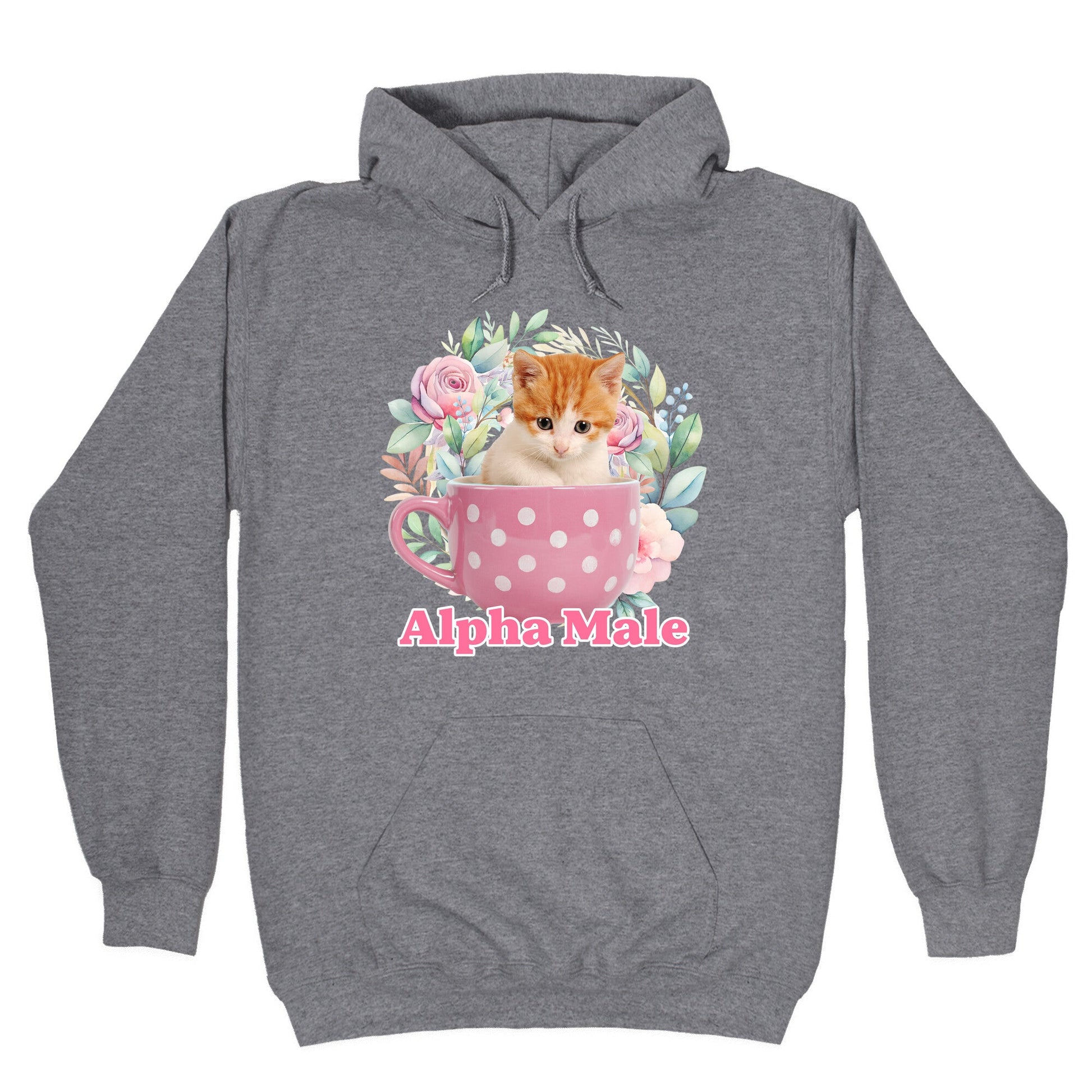 Alpha Male Kitten Hoodie