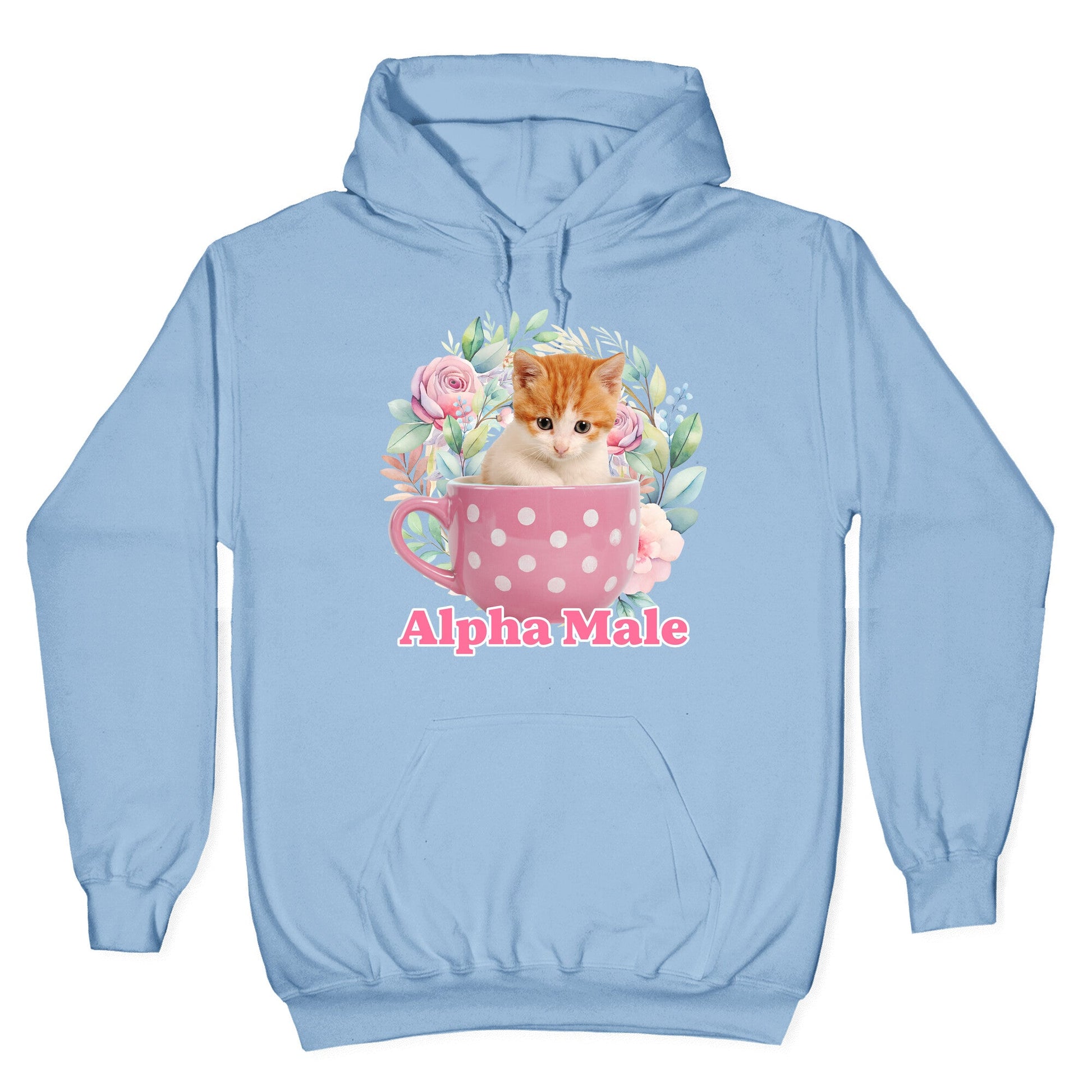 Alpha Male Kitten Hoodie