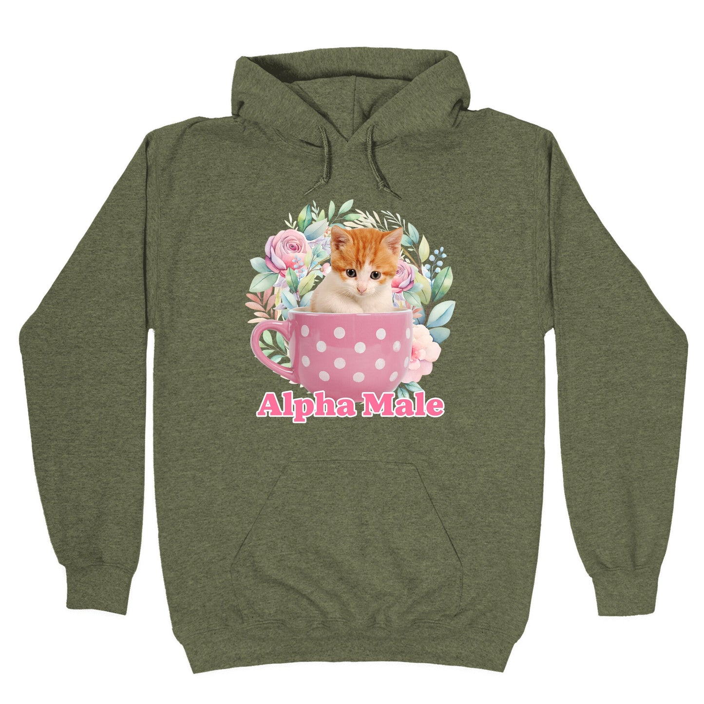 Alpha Male Kitten Hoodie