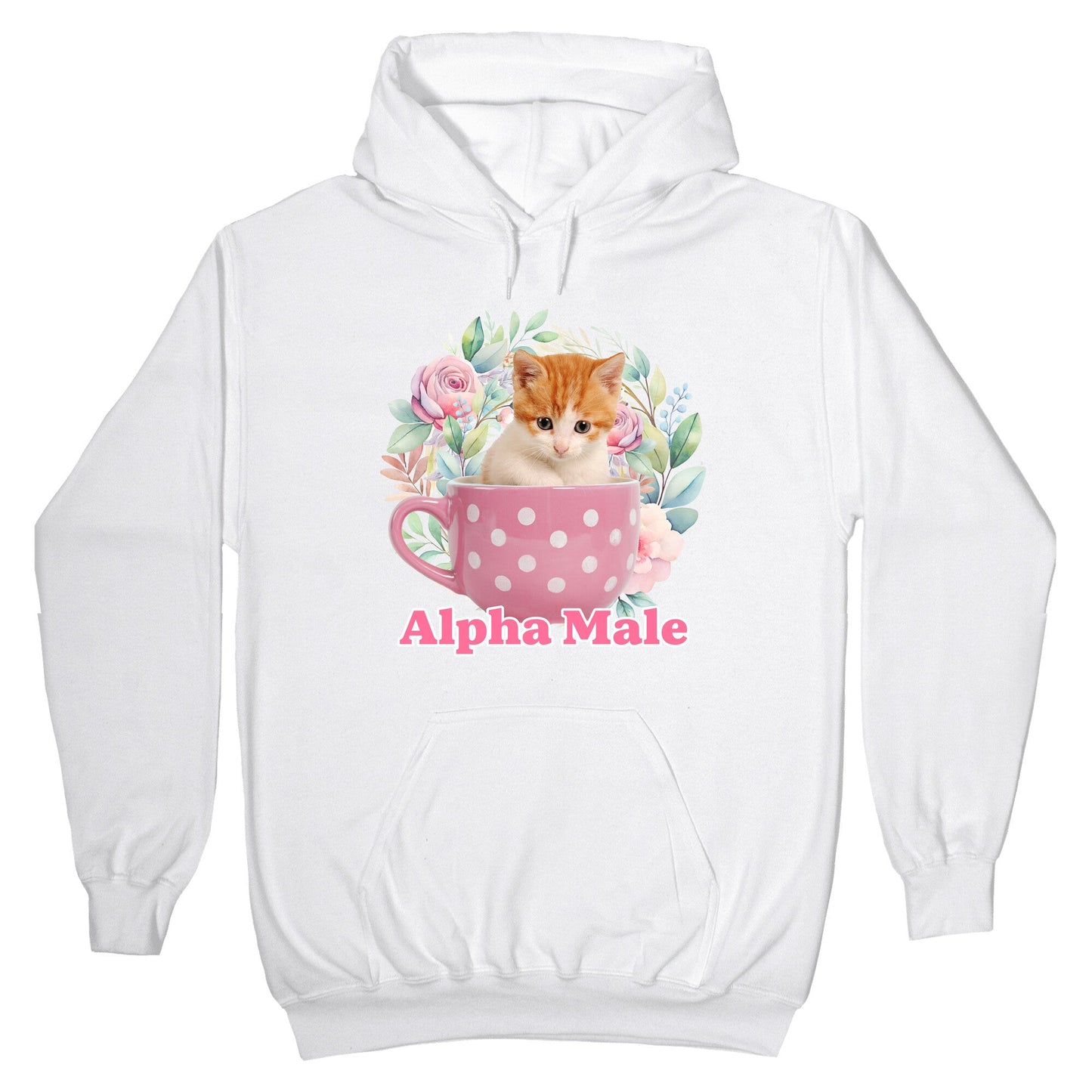 Alpha Male Kitten Hoodie