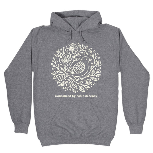 Radicalized By Basic Decency Hoodie