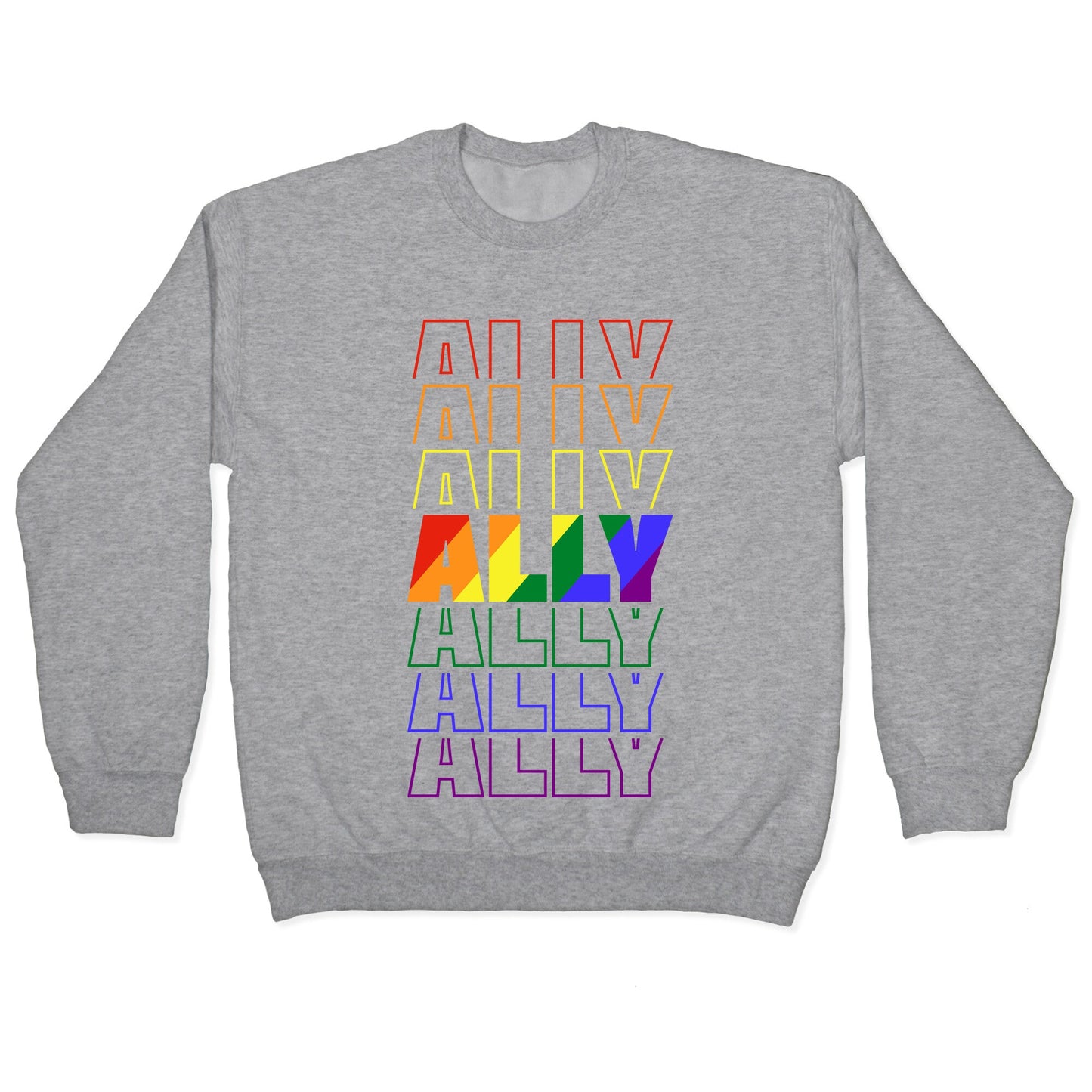 Ally LGBTQ Crewneck Sweatshirt