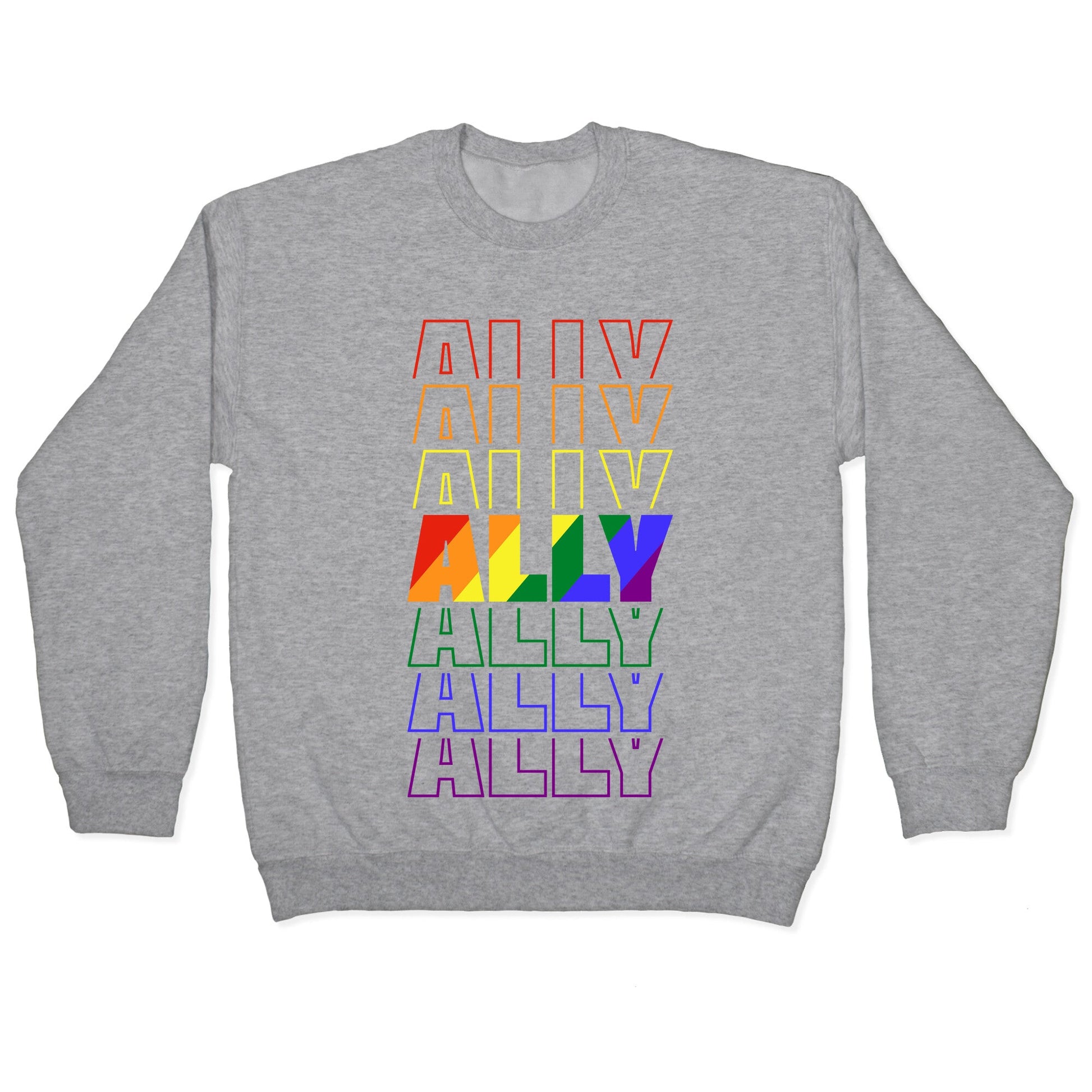 Ally LGBTQ Crewneck Sweatshirt