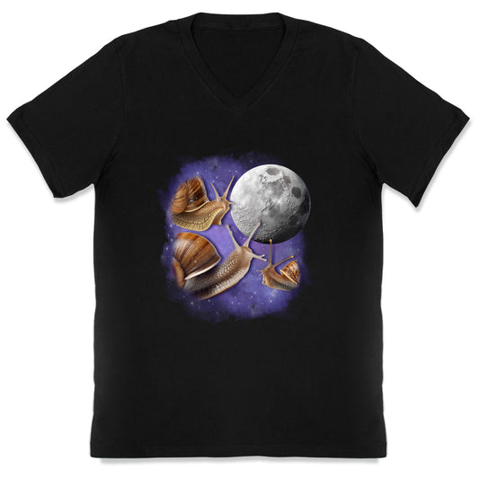 Yearning Snails V-Neck