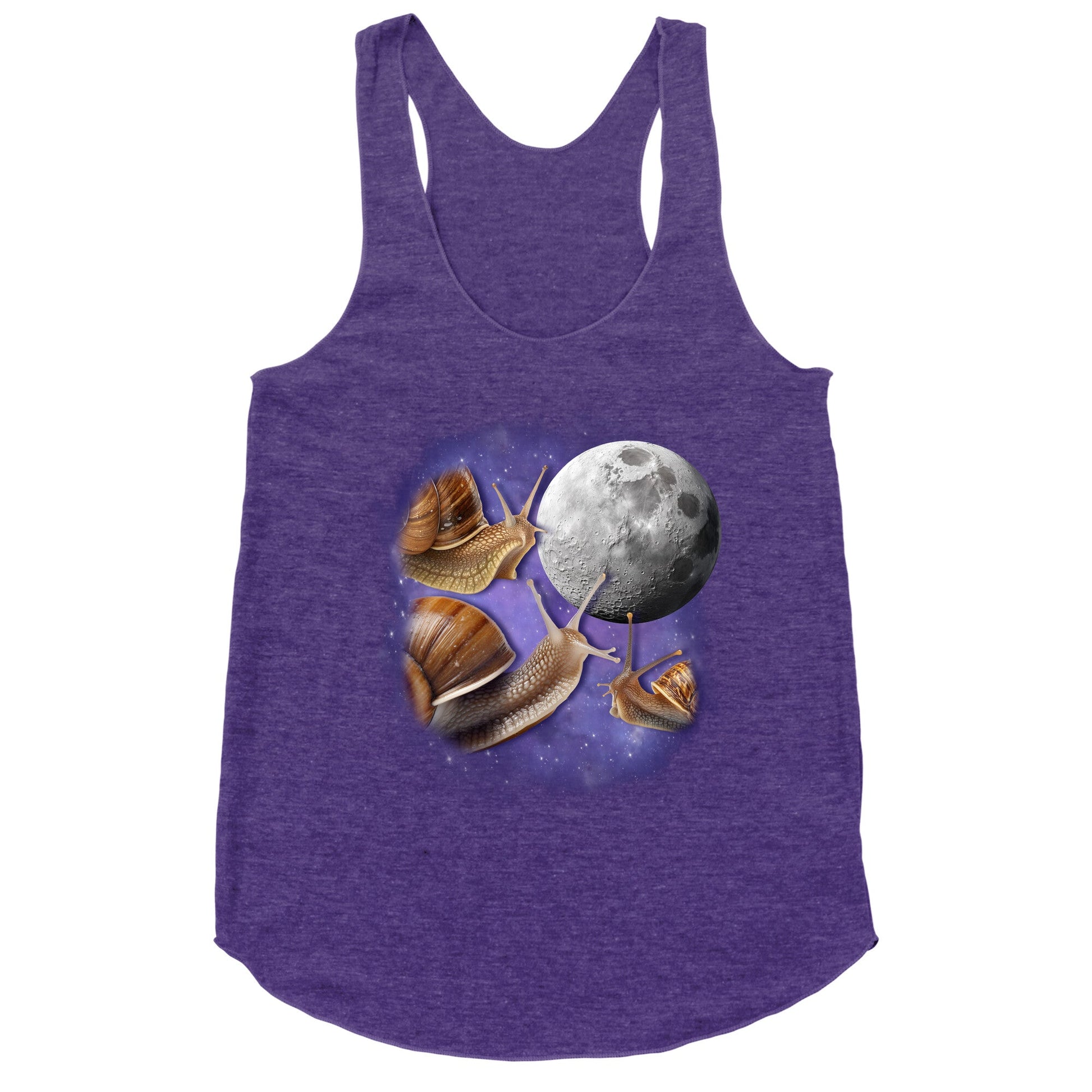 Yearning Snails Racerback Tank