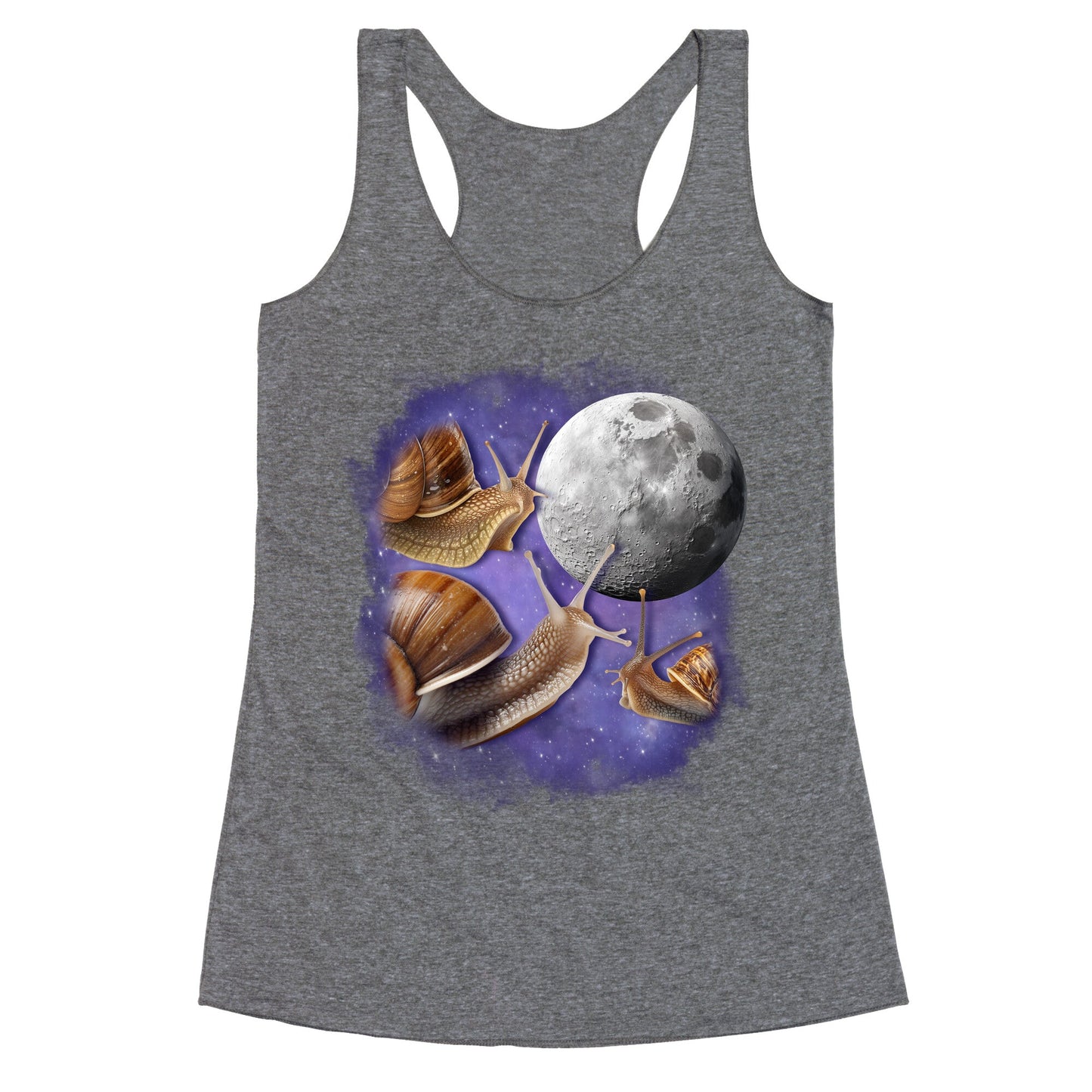 Yearning Snails Racerback Tank