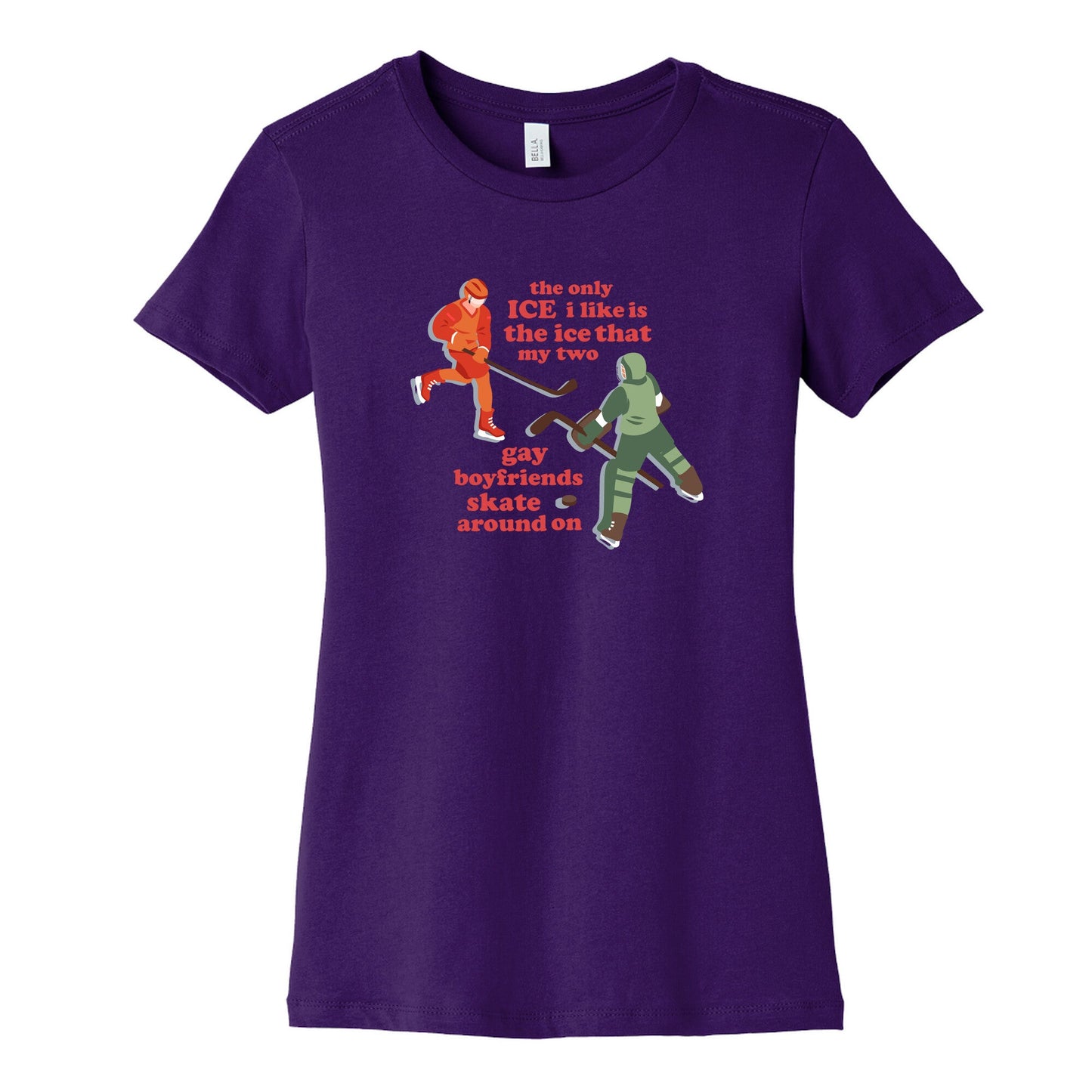 The Only Ice I Like Womens Cotton Tee