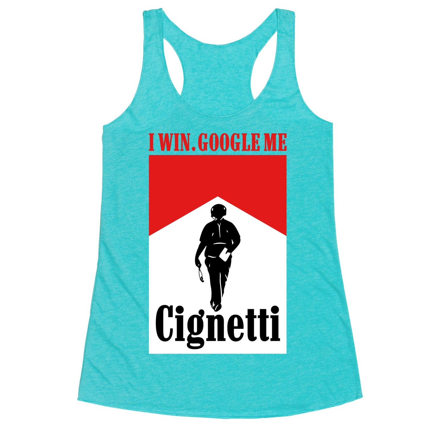 Cignetti I Win Racerback Tank