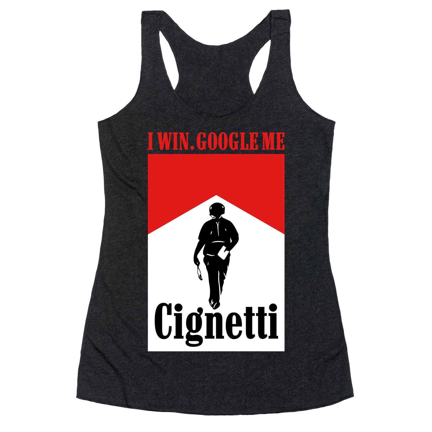 Cignetti I Win Racerback Tank