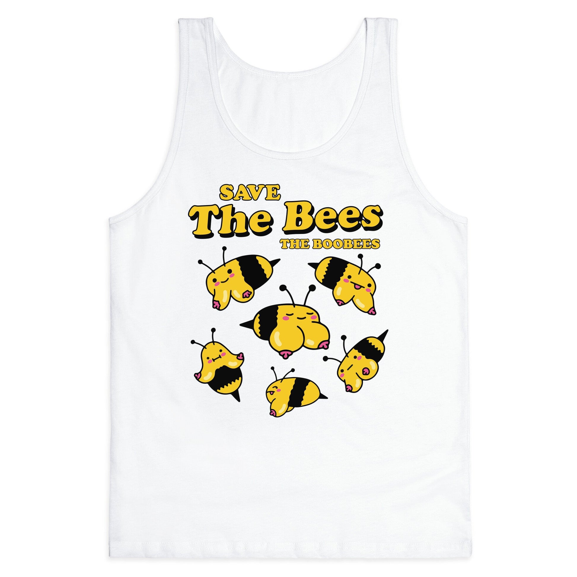 Save The Bees Boobees Tank Top