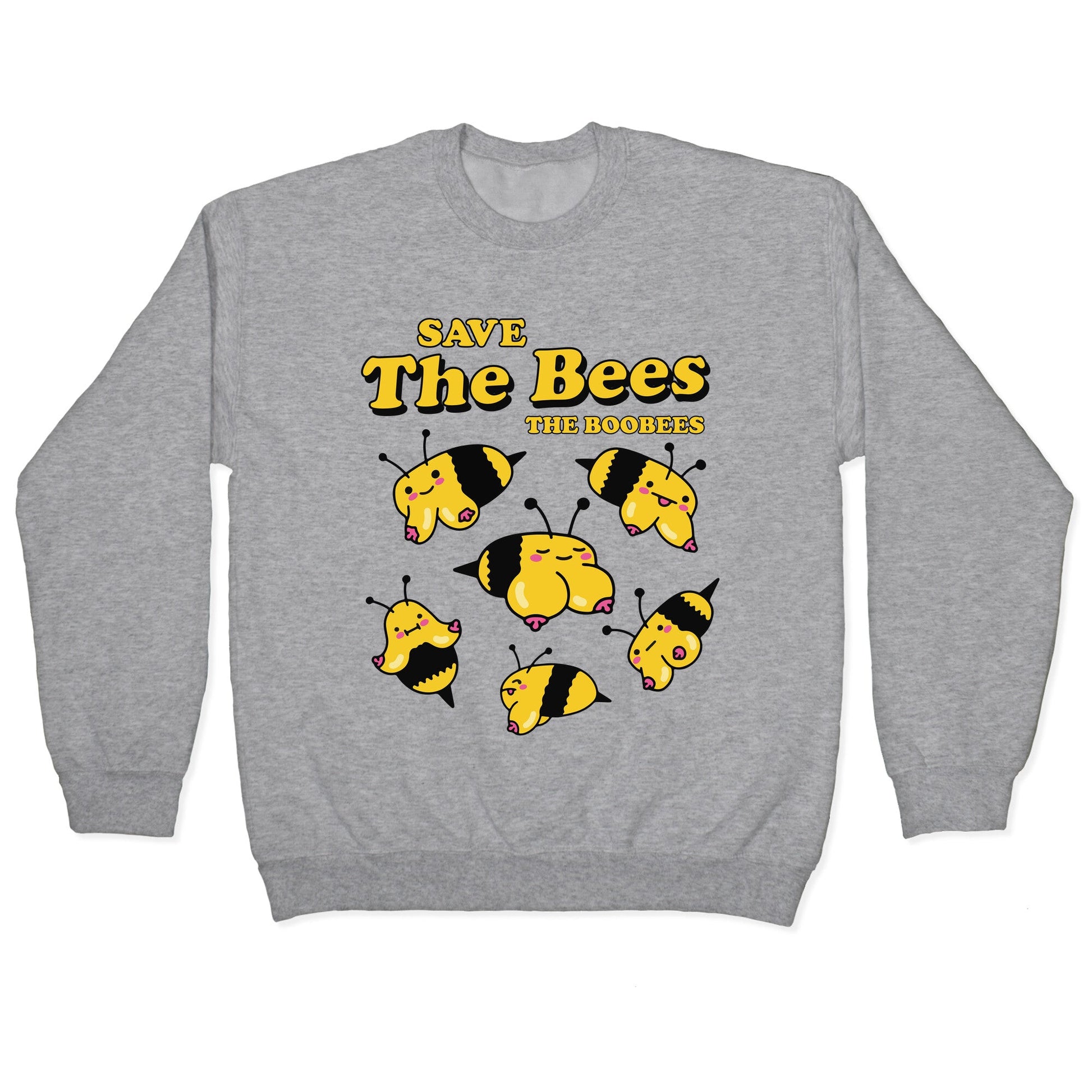 Save The Bees Boobees Crewneck Sweatshirt