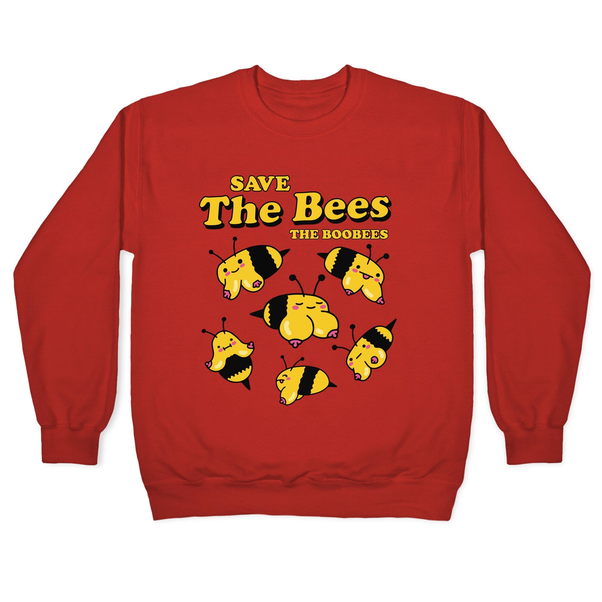 Save The Bees Boobees Crewneck Sweatshirt