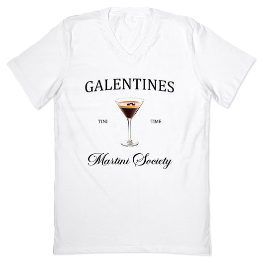 Galentines Tini Time V-Neck
