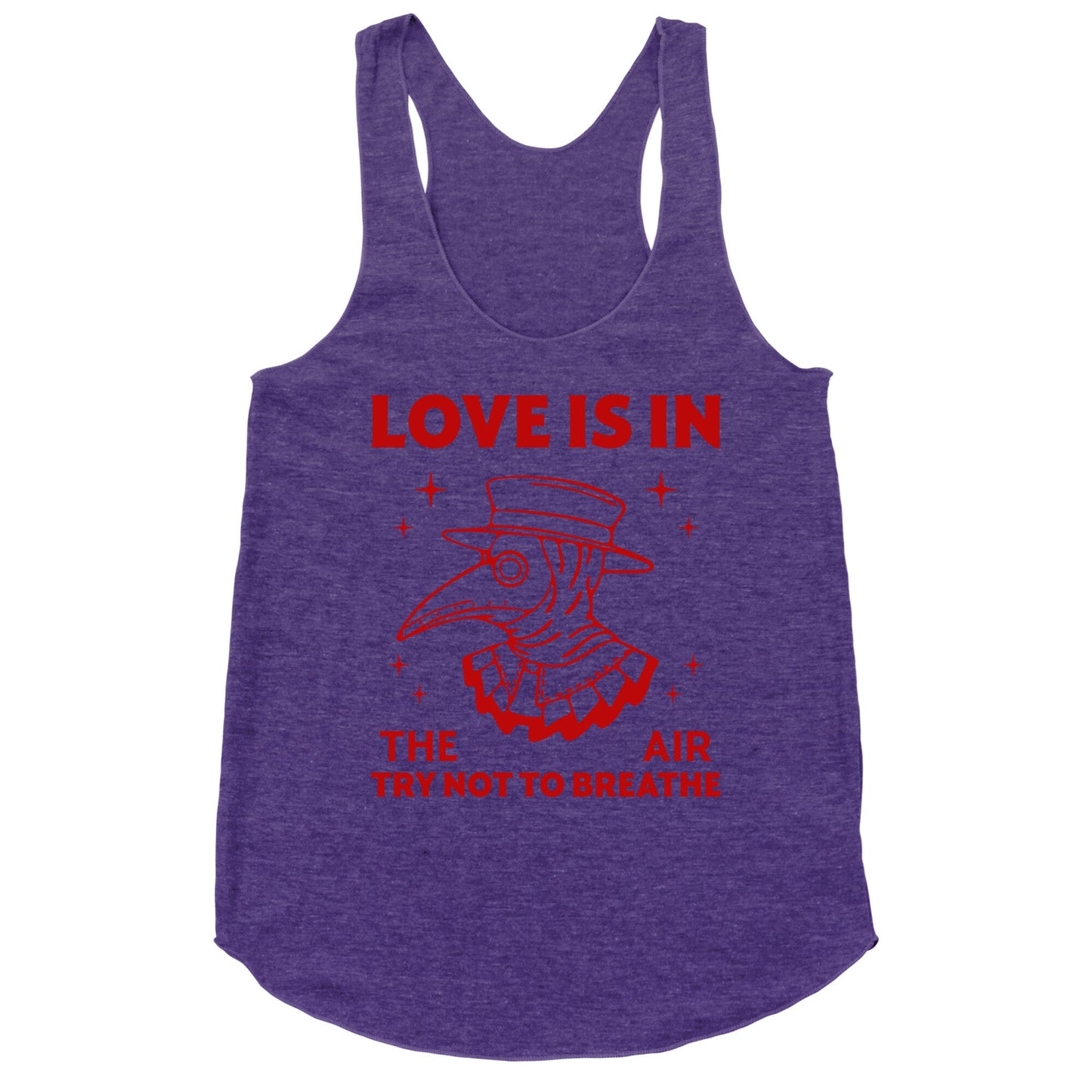 Love Is In The Air Racerback Tank