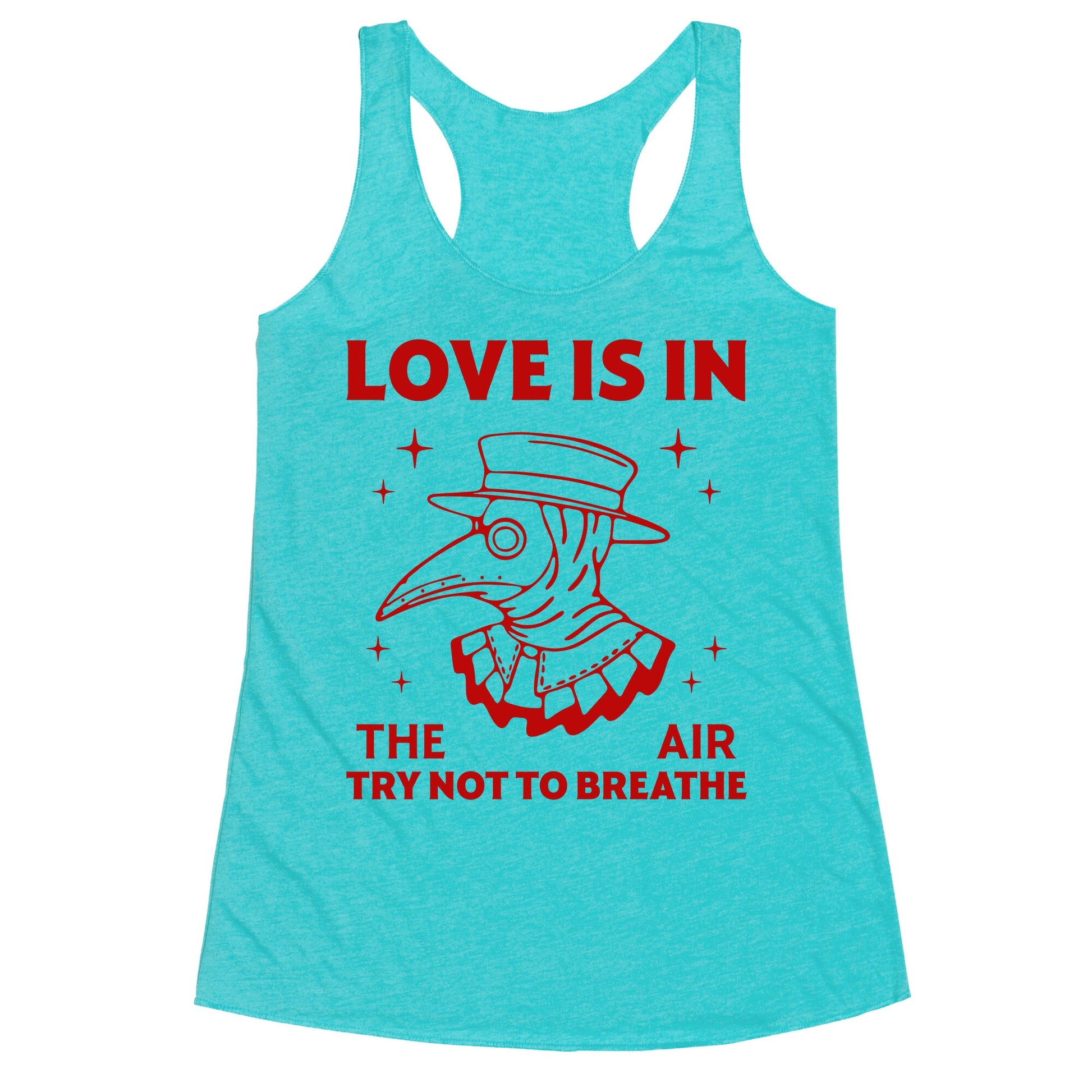 Love Is In The Air Racerback Tank