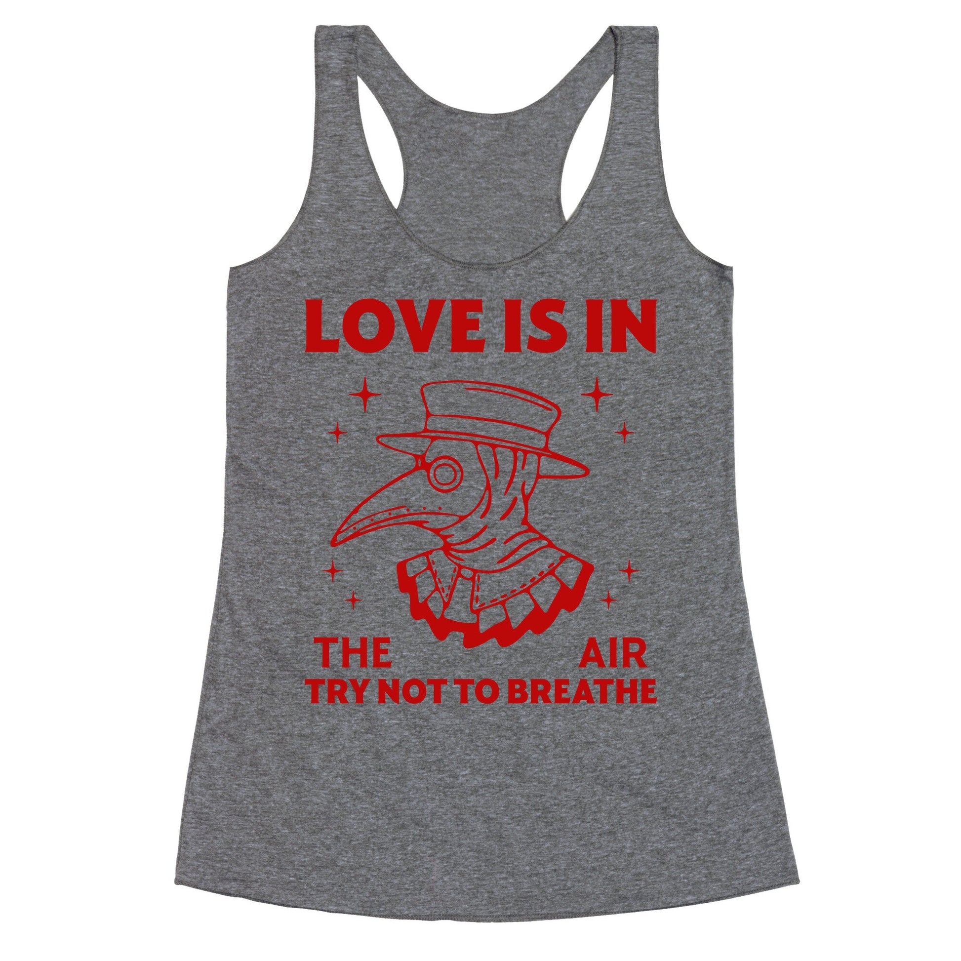 Love Is In The Air Racerback Tank