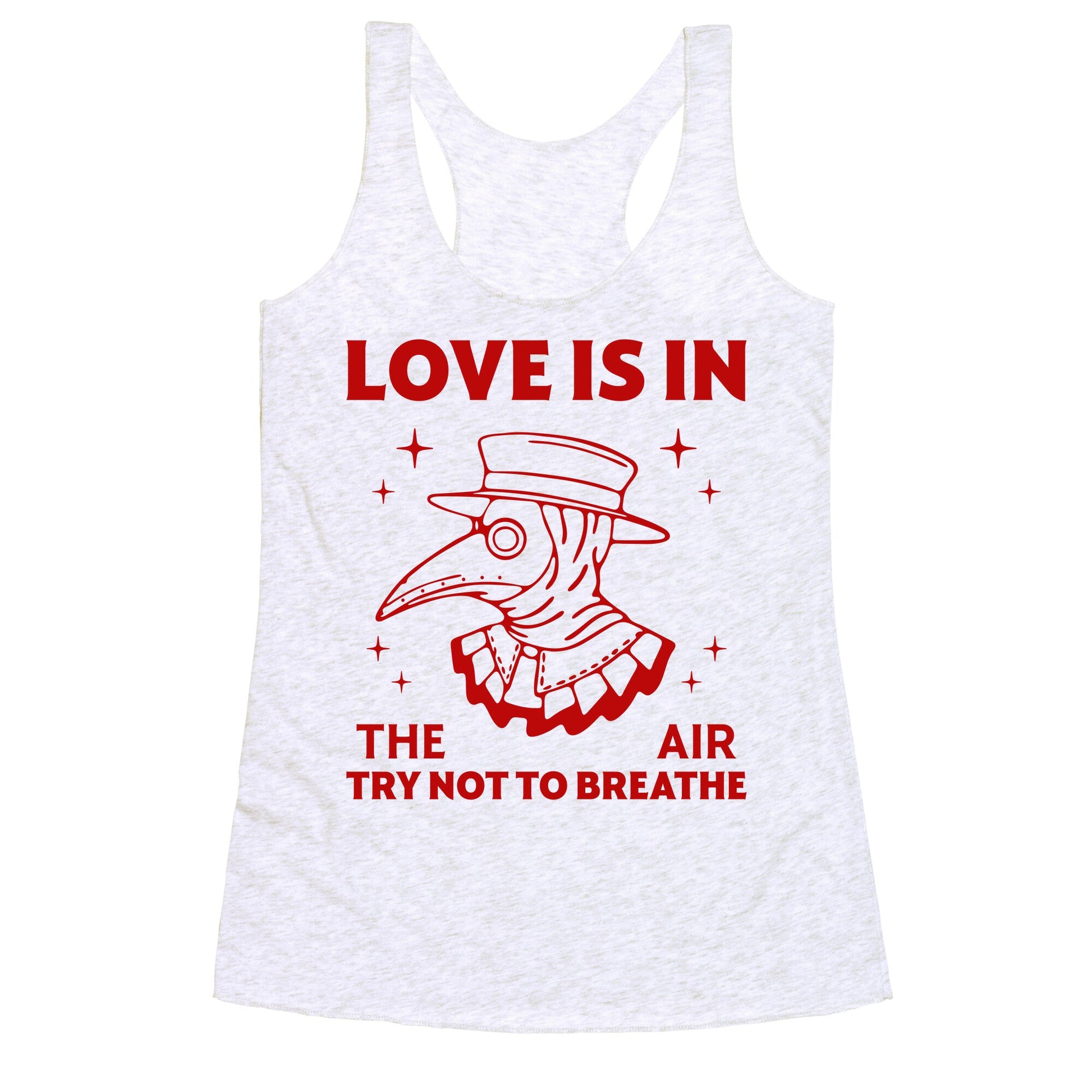 Love Is In The Air Racerback Tank