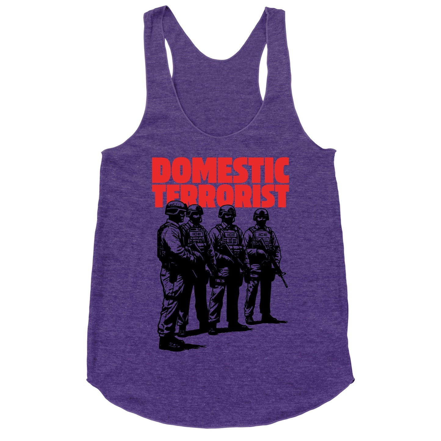 Domestic Terrorist Racerback Tank