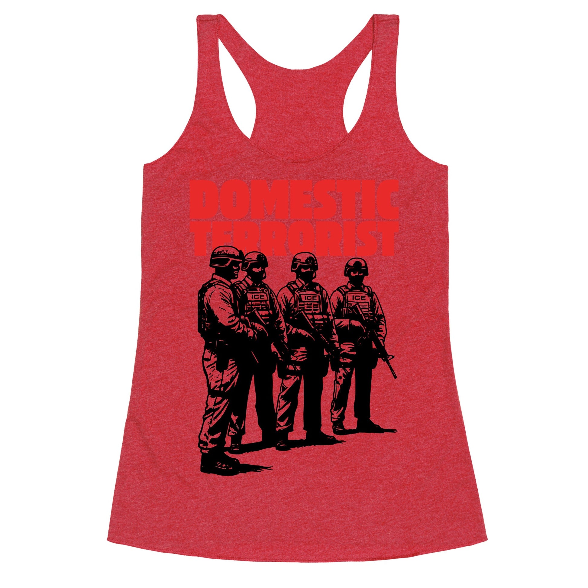 Domestic Terrorist Racerback Tank