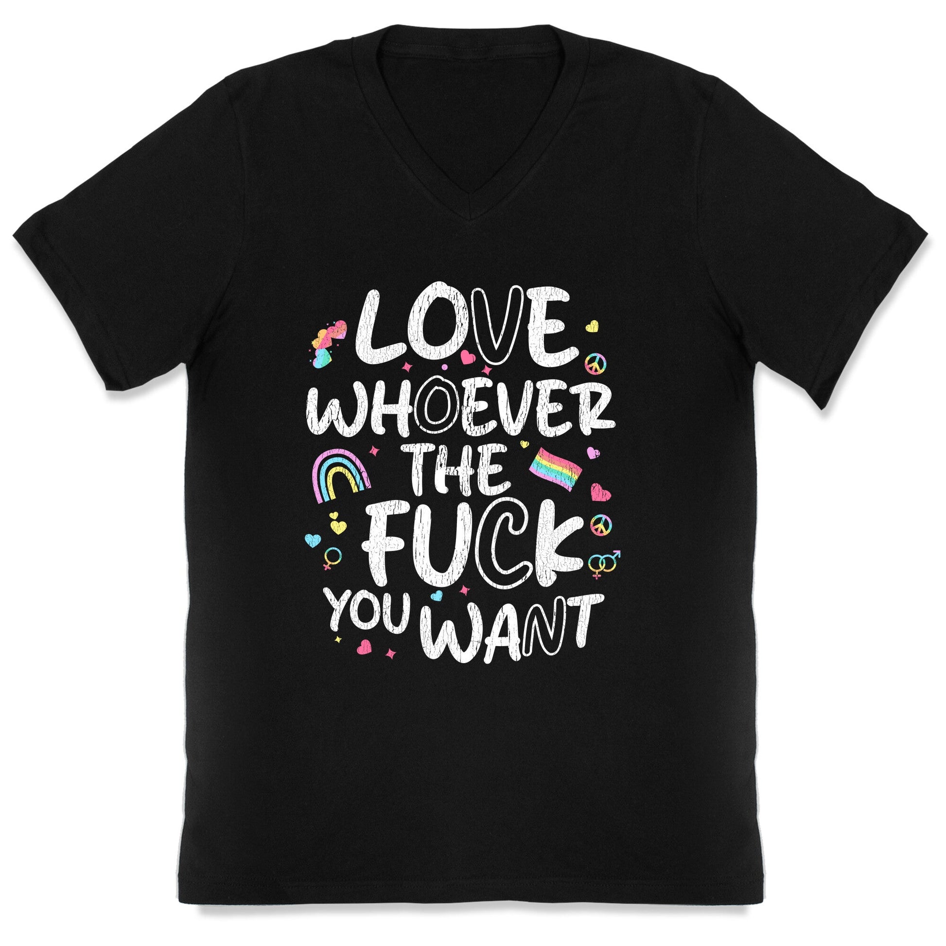 Love Whoever The Fuck You Want V-Neck