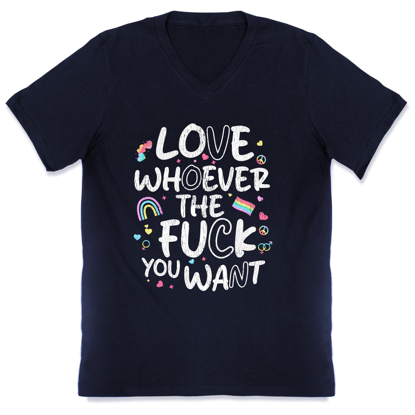 Love Whoever The Fuck You Want V-Neck